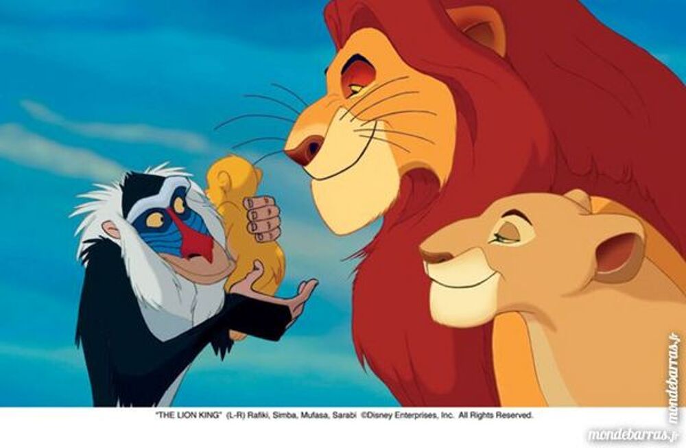 K7 Vhs Le Roi Lion (221) DVD et blu-ray