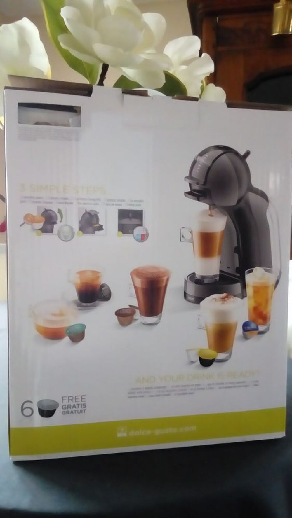 Machine a caf&eacute; Dolce Gusto mini me Neuve. Electroménager