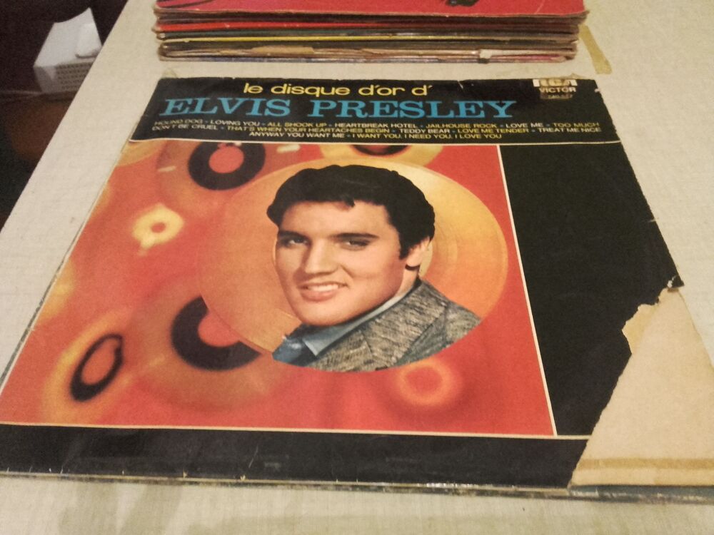 vinyl 33t d elvis 