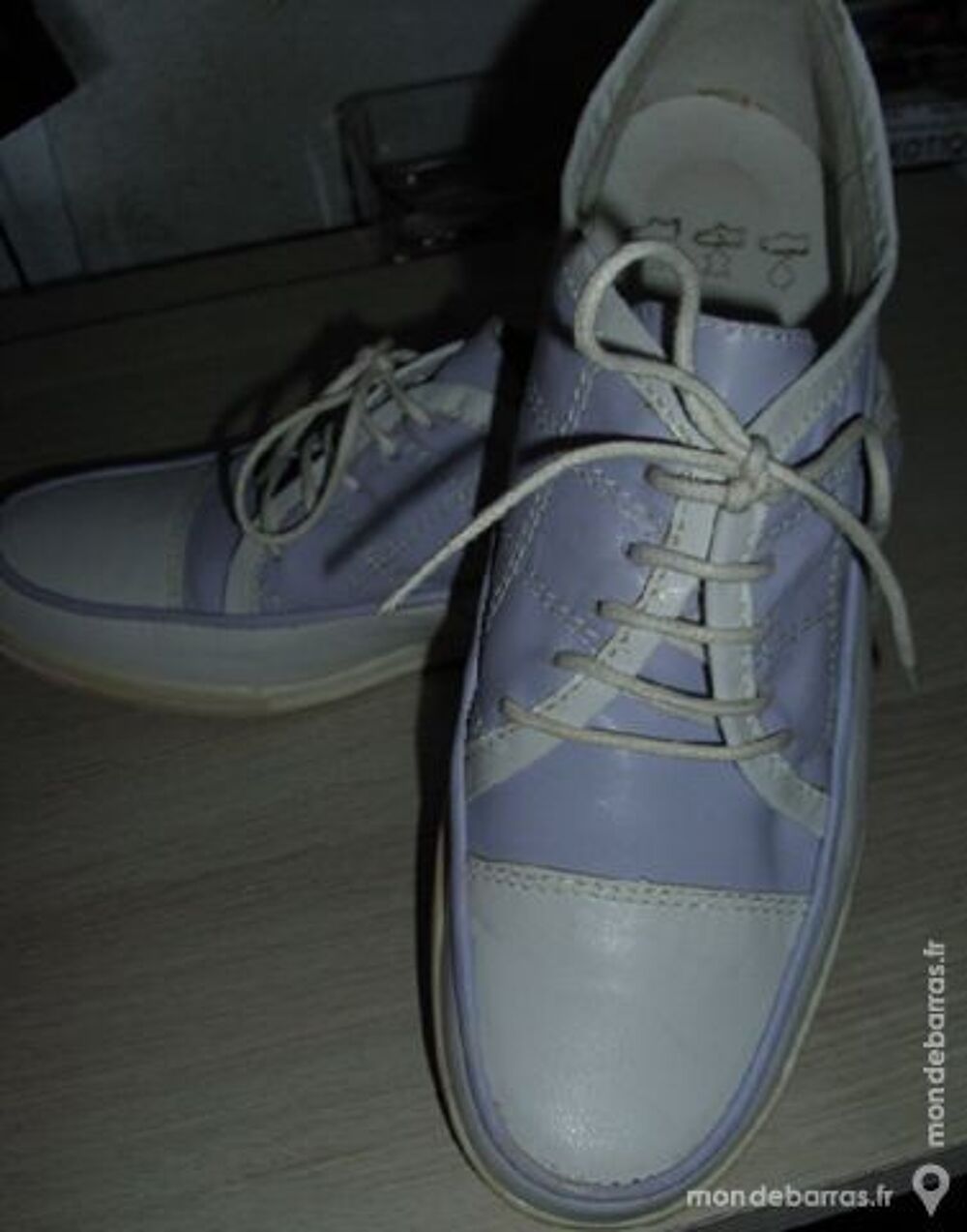 Baskets femmes en cuir, chic et &eacute;l&eacute;gant Chaussures
