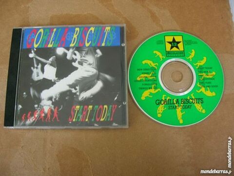 CD GORILLA BISCUITS Start today - PUNK 15 Nantes (44)
