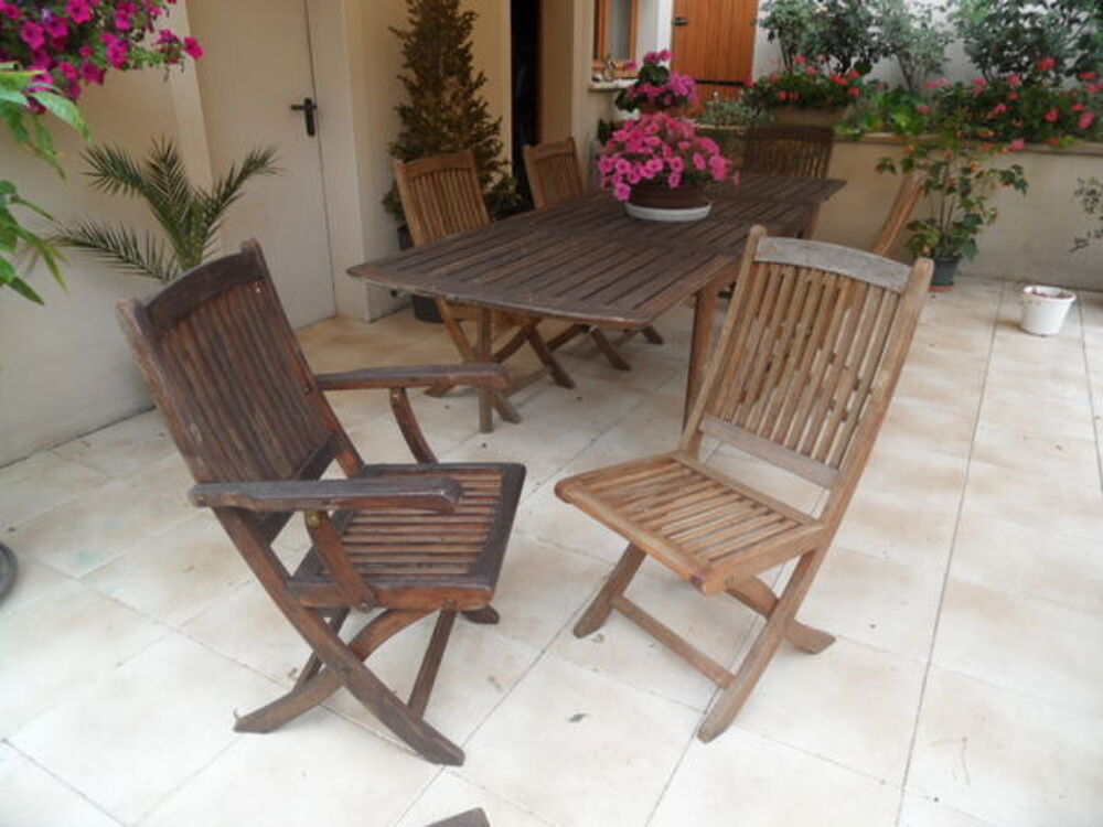 mobilier de jardin en teck Meubles