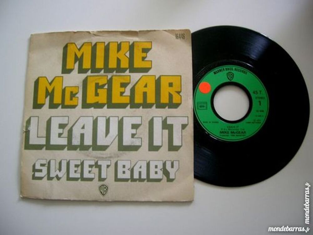 45 TOURS MIKE Mc GEARS Leave it - Mc CARTNEY CD et vinyles