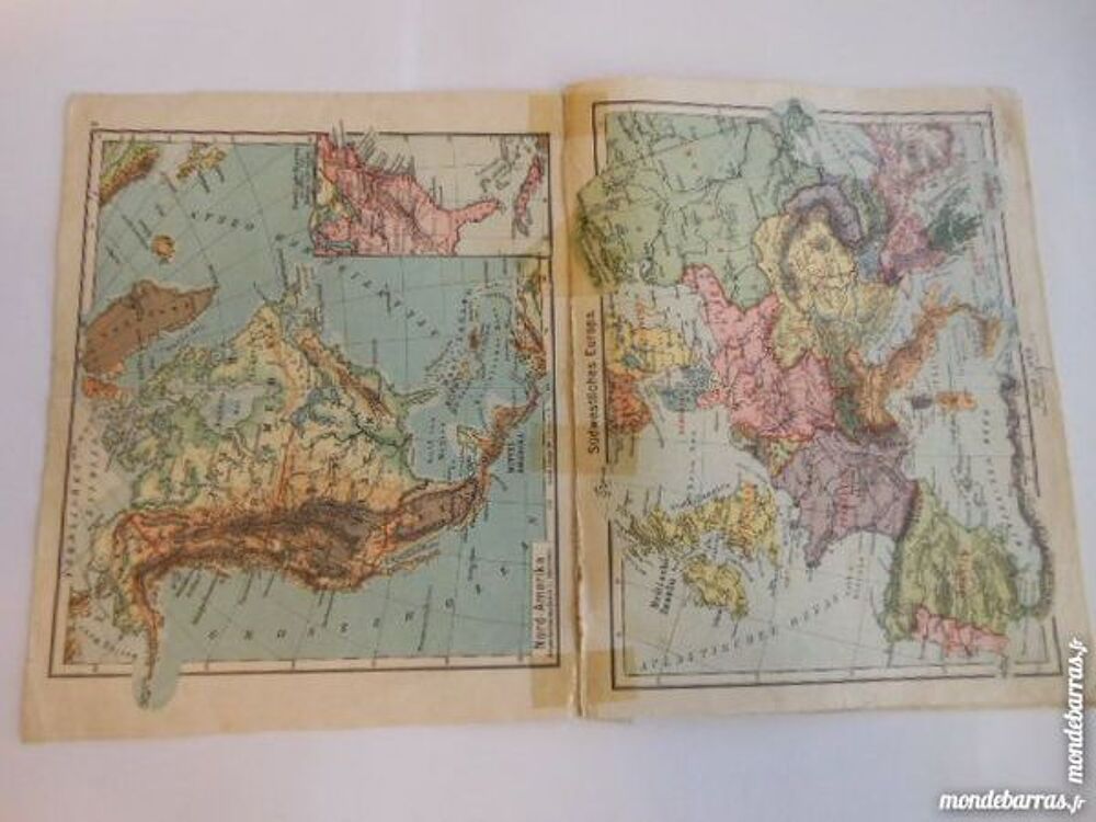 carte manuel scolaire Reich allemand Livres et BD