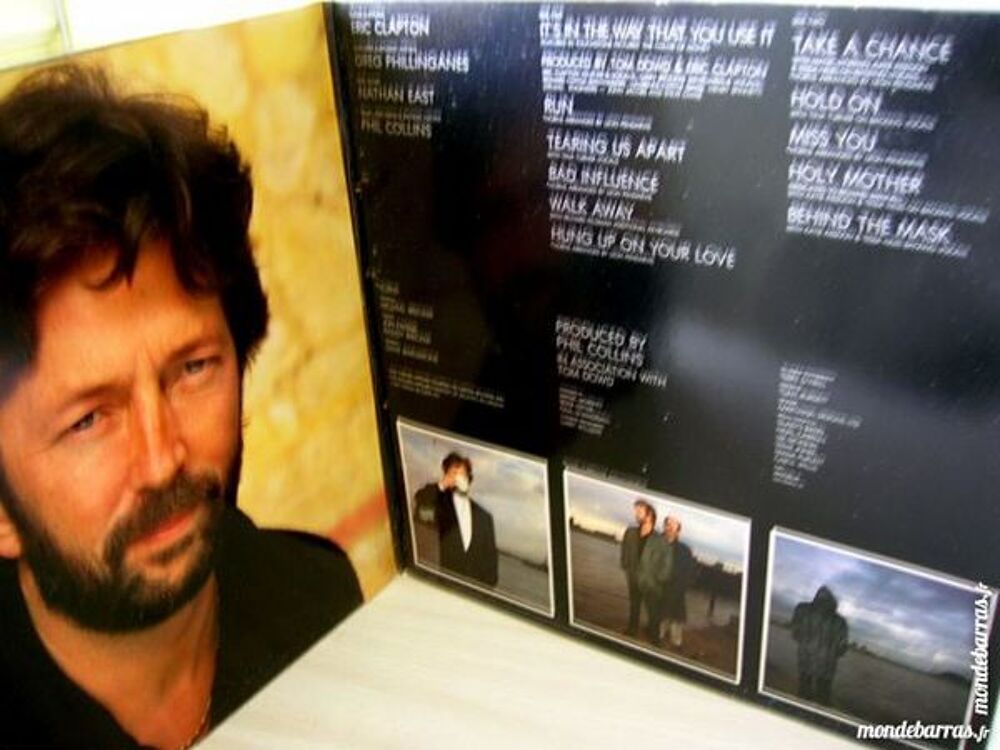 33 TOURS ERIC CLAPTON August CD et vinyles
