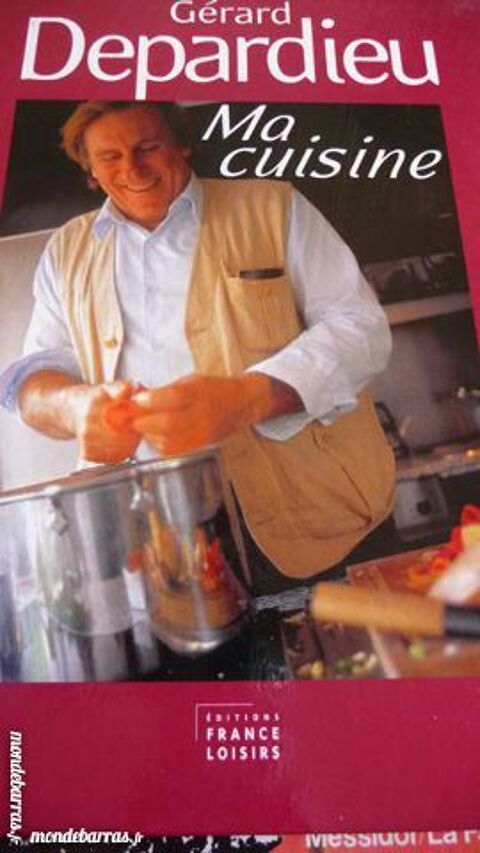 LIVRE CUISINE GERARD DEPARDIEU 10 Nice (06)