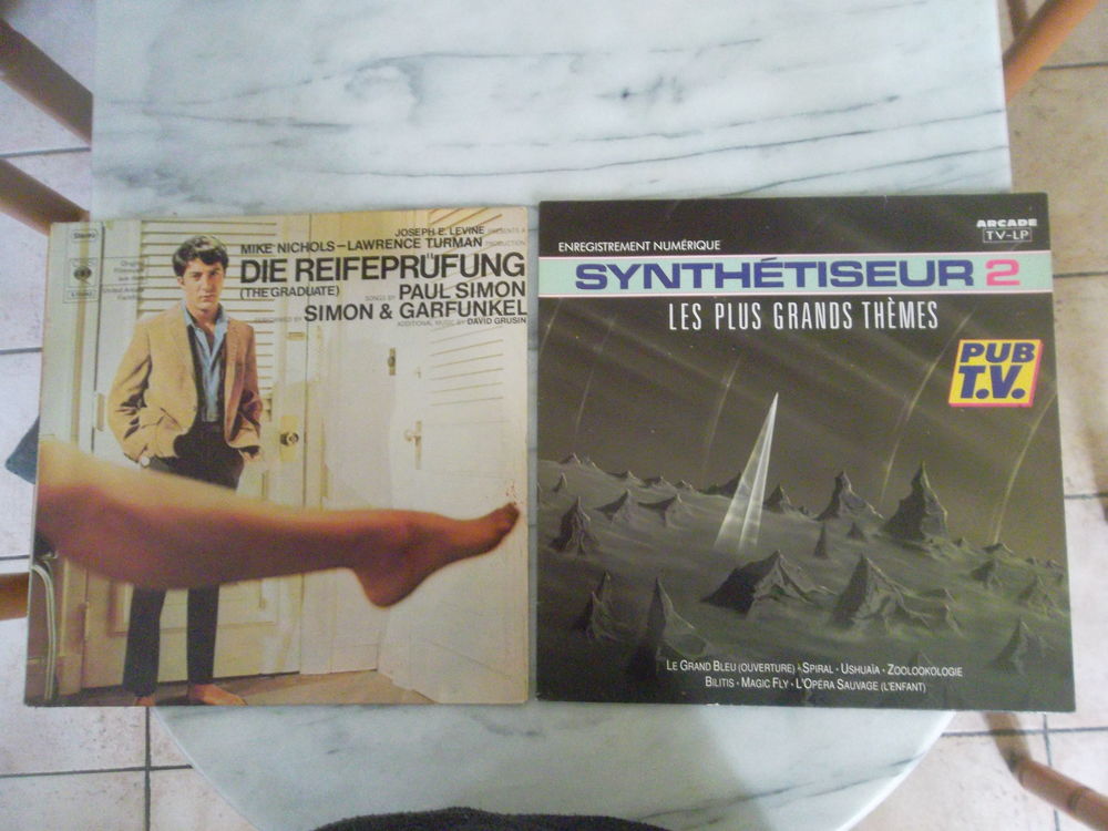 6 disque vinyles de musique de film CD et vinyles