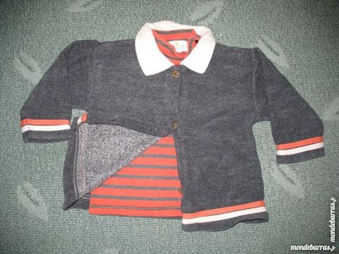 Ensemble 2 pices : Tee-shirt + Gilet - 12 mois 3 Antony (92)