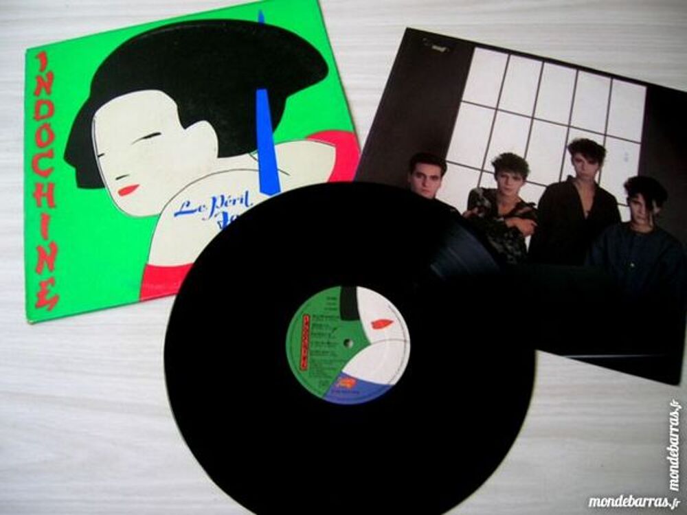 33 TOURS INDOCHINE Le p&eacute;ril jaune - ORIGINAL CD et vinyles