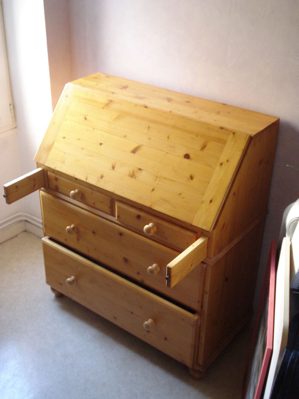 SECRETAIRE EN PIN ASSIF Meubles