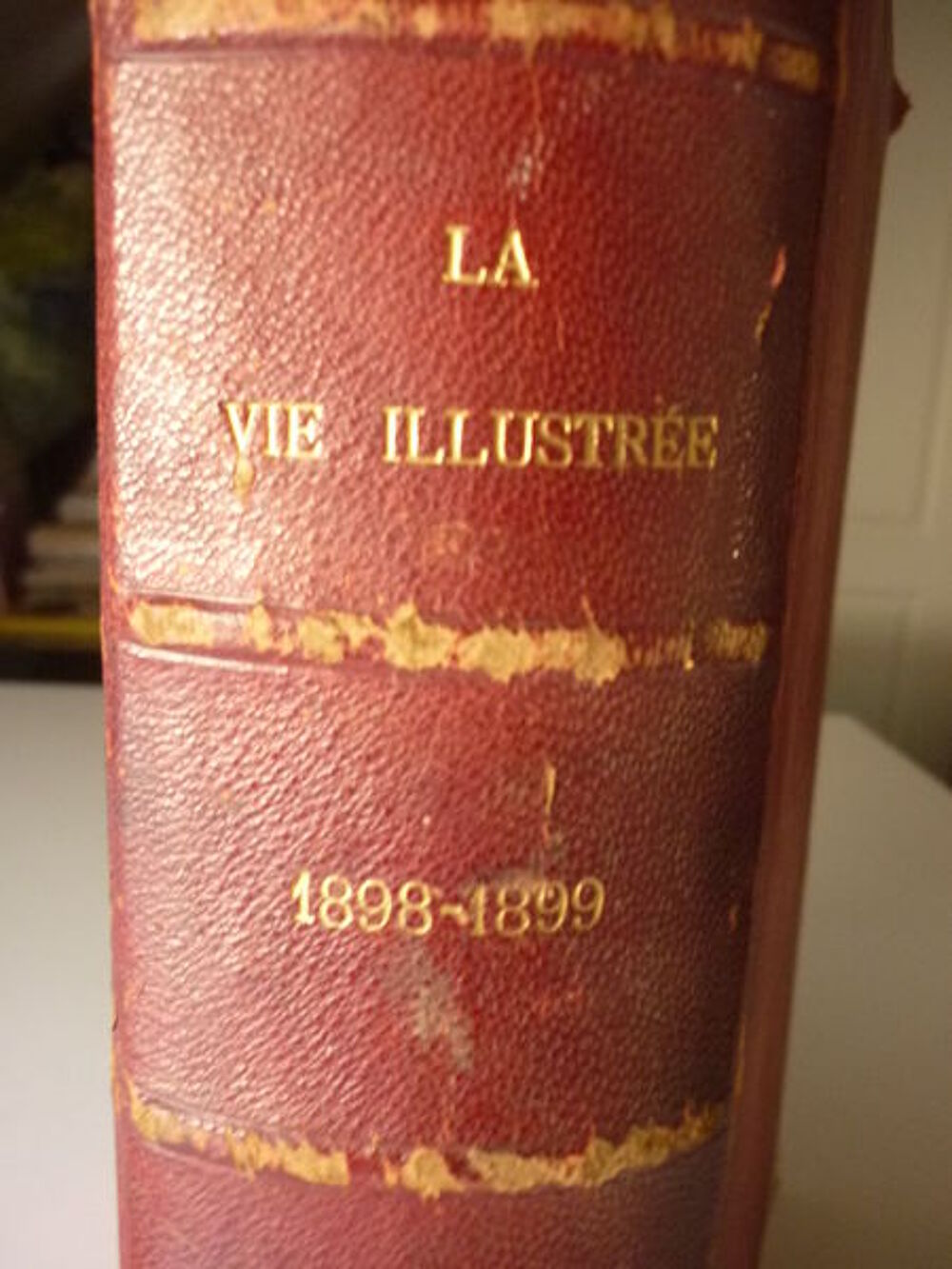 livres reliures la vie illustr&eacute;e ann&eacute;es 1900 Livres et BD