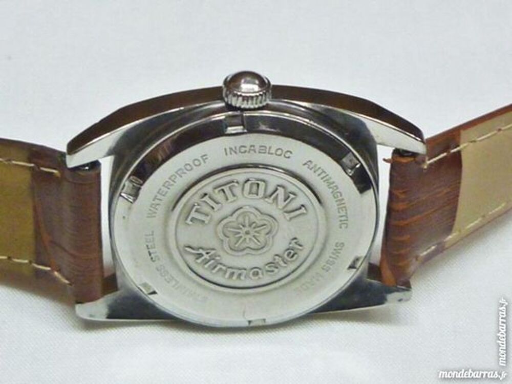 TITONI Airmaster titoflex ETA 2409 SUISSE TIT0027 Bijoux et montres