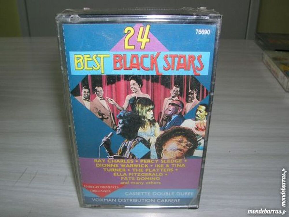 K7 24 Best BLACK STARS CD et vinyles