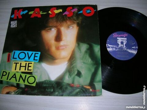 MAXI 45 TOURS KASSO I love the piano 11 Nantes (44)
