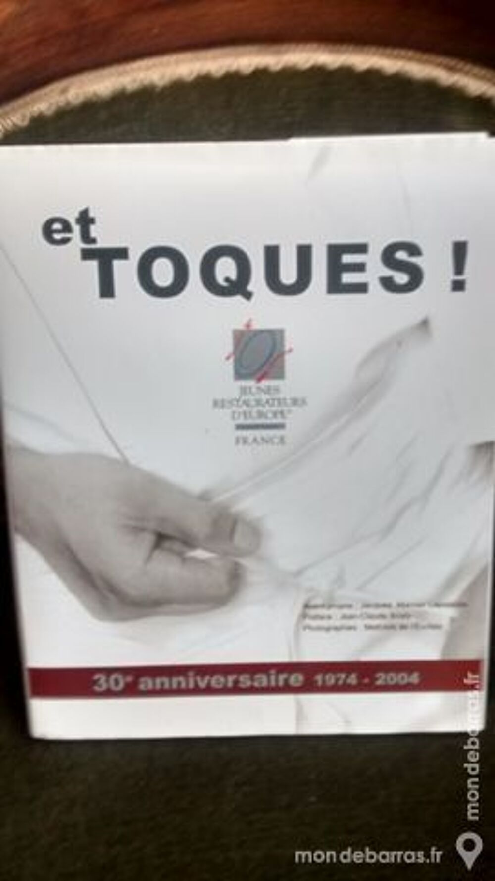 PATISSERIE ET TOQUES les jeunes restaurateurs Livres et BD