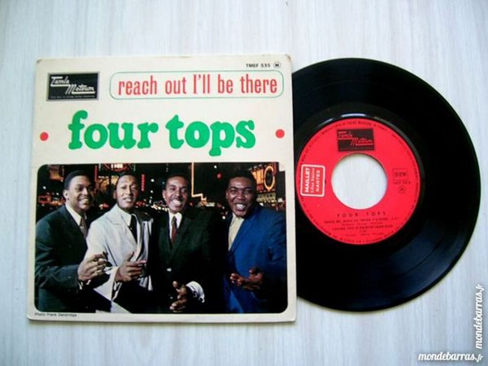 EP FOUR TOPS Reach out I'll be there CD et vinyles
