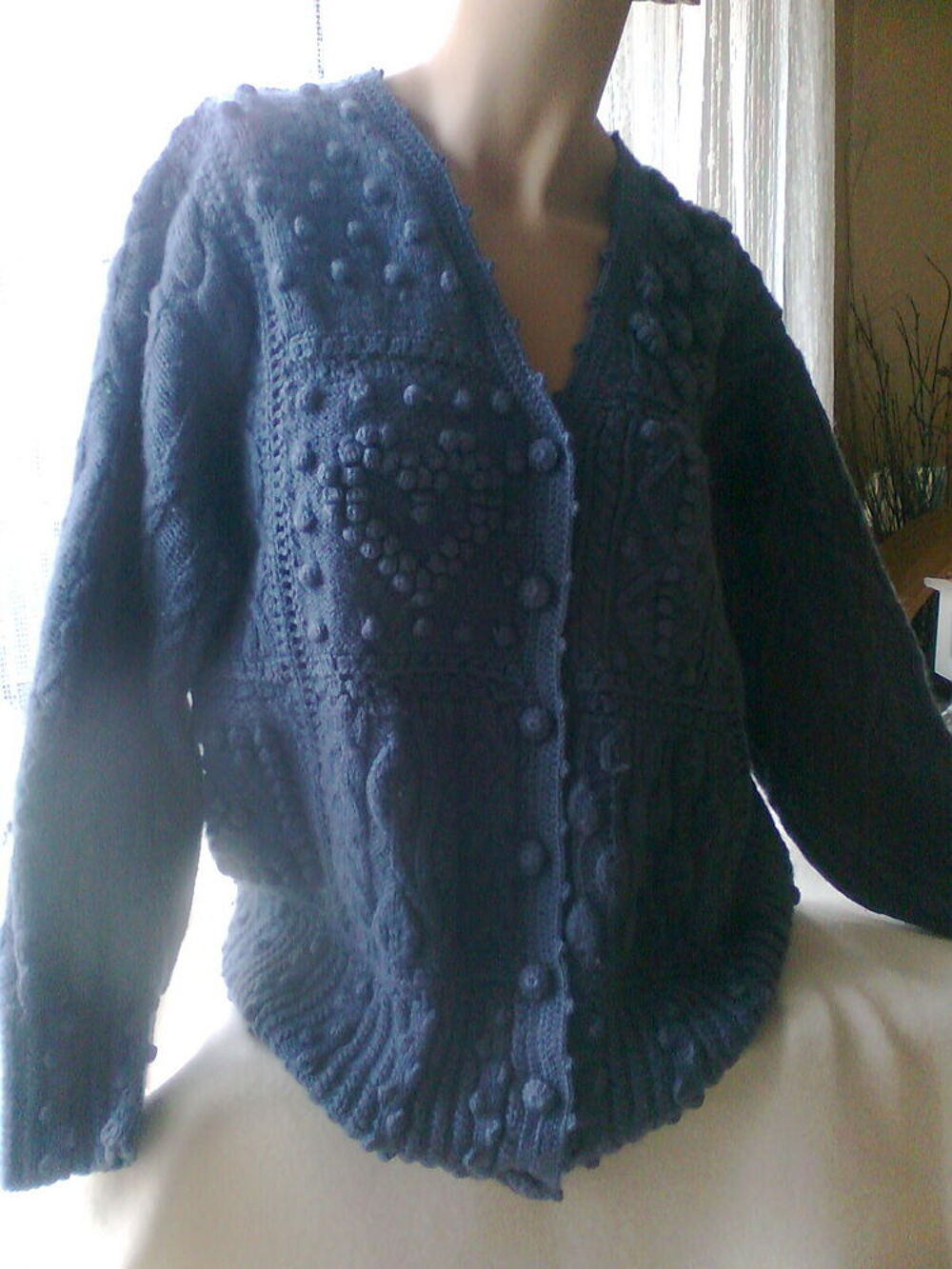 VESTE, 2 chemisiers, cardigan bleu - 42 - zoe Vêtements