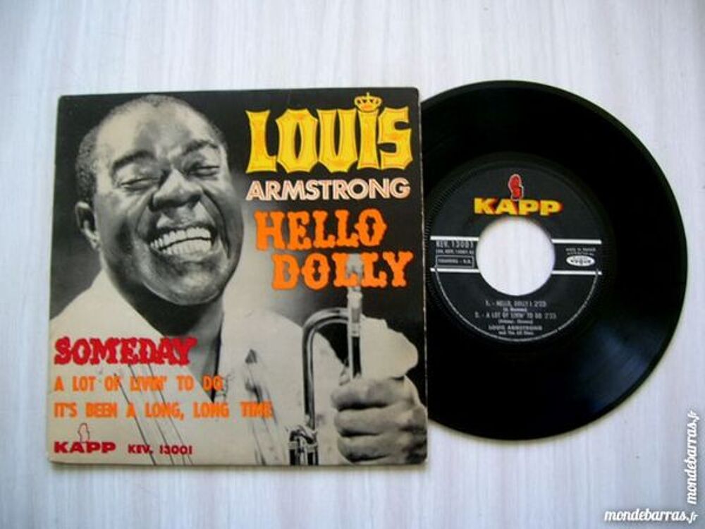 EP LOUIS ARMSTRONG Hello Dolly CD et vinyles