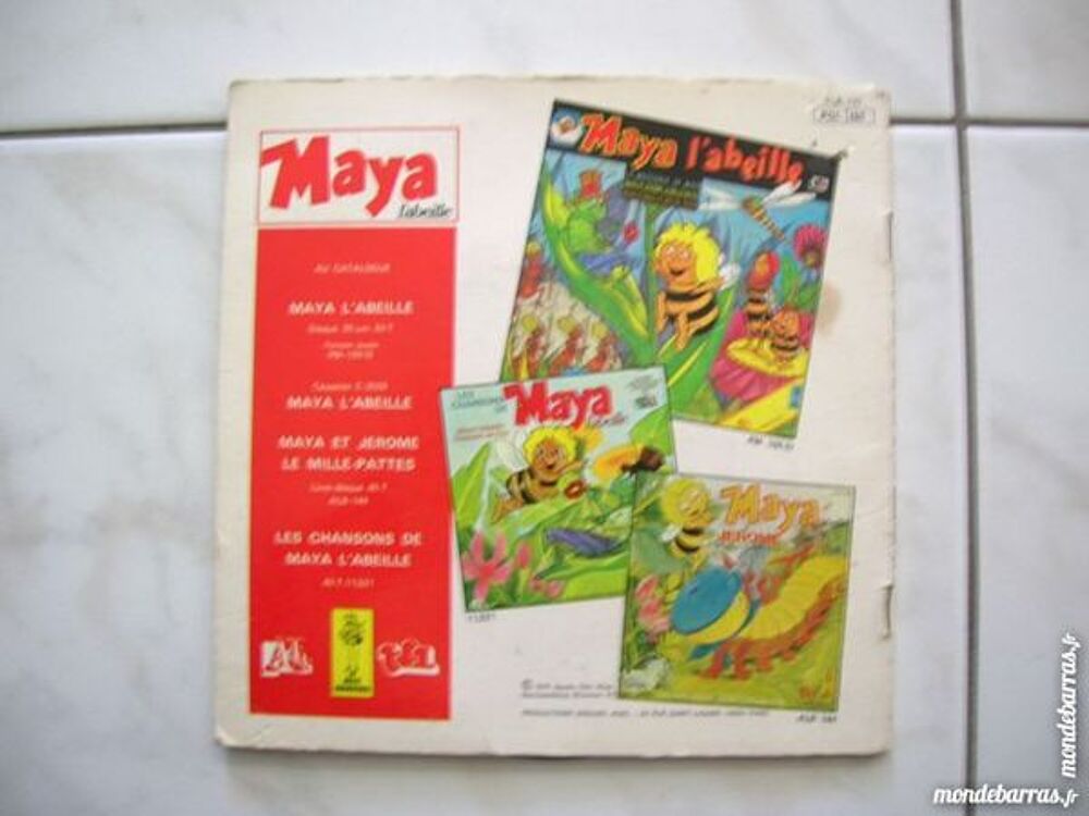 DISQUE LIVRE MAYA L'ABEILLE ET MAX Le ver de terre CD et vinyles