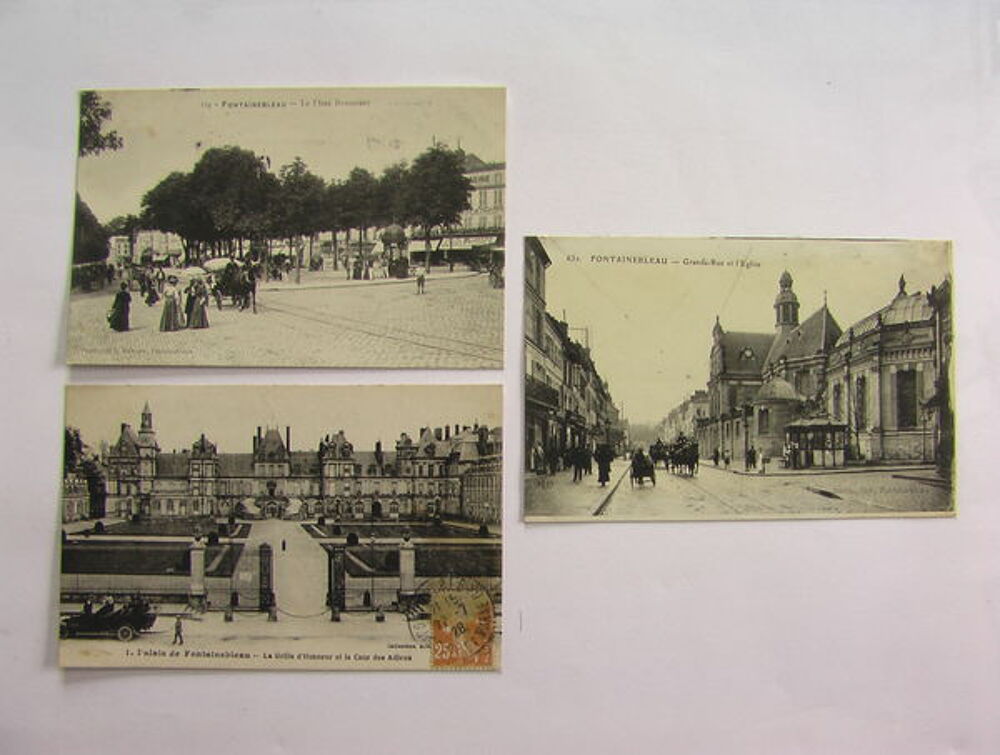 Cartes postales Fontainebleau 
