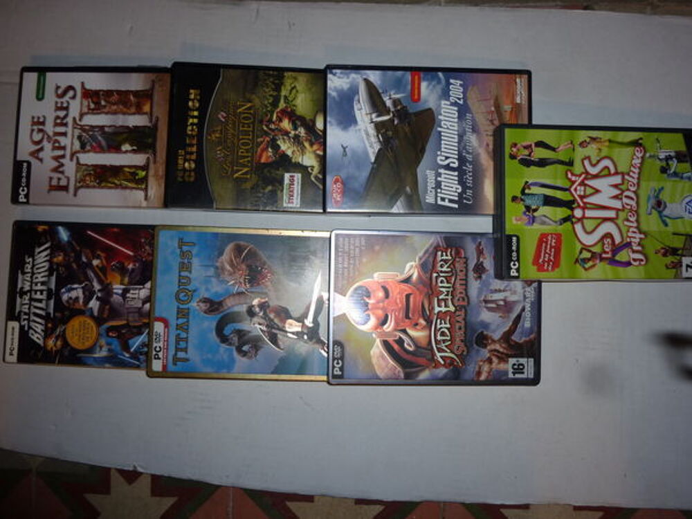 JEUX PC " FLIGHT SIMULATOR " , " SIMS " et Autres Jeux / jouets