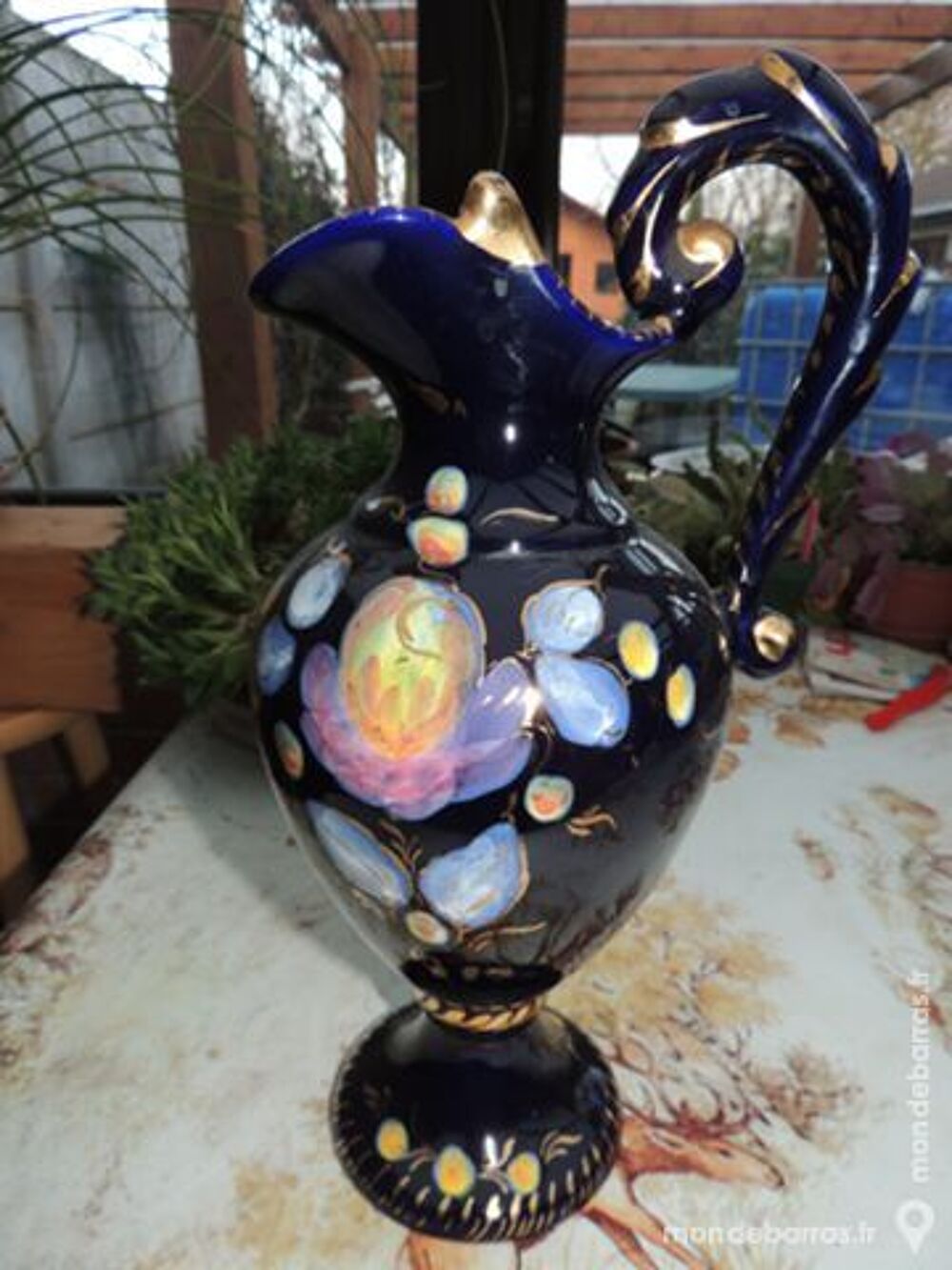 vase bleu Décoration