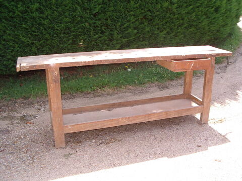 établi en bois de menuisier 450 Châtellerault (86)