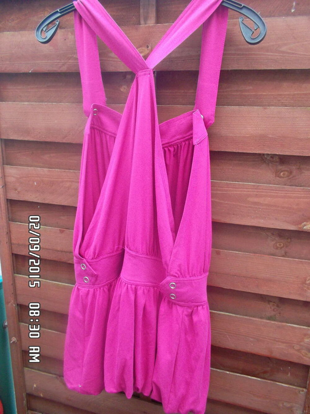ROBE SALOPETTE ROSE T.42*JUSTE 5E*KIKI60230 Vêtements