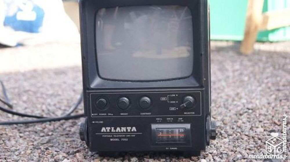 Mini t&eacute;l&eacute; et antenne portative Photos/Video/TV