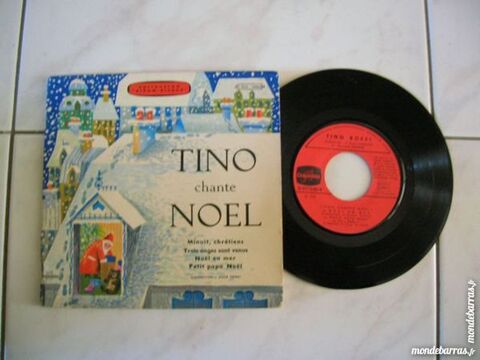 45 TOURS TINO ROSSI Chante No�l LIVRE DISQUE 10 Nantes (44)