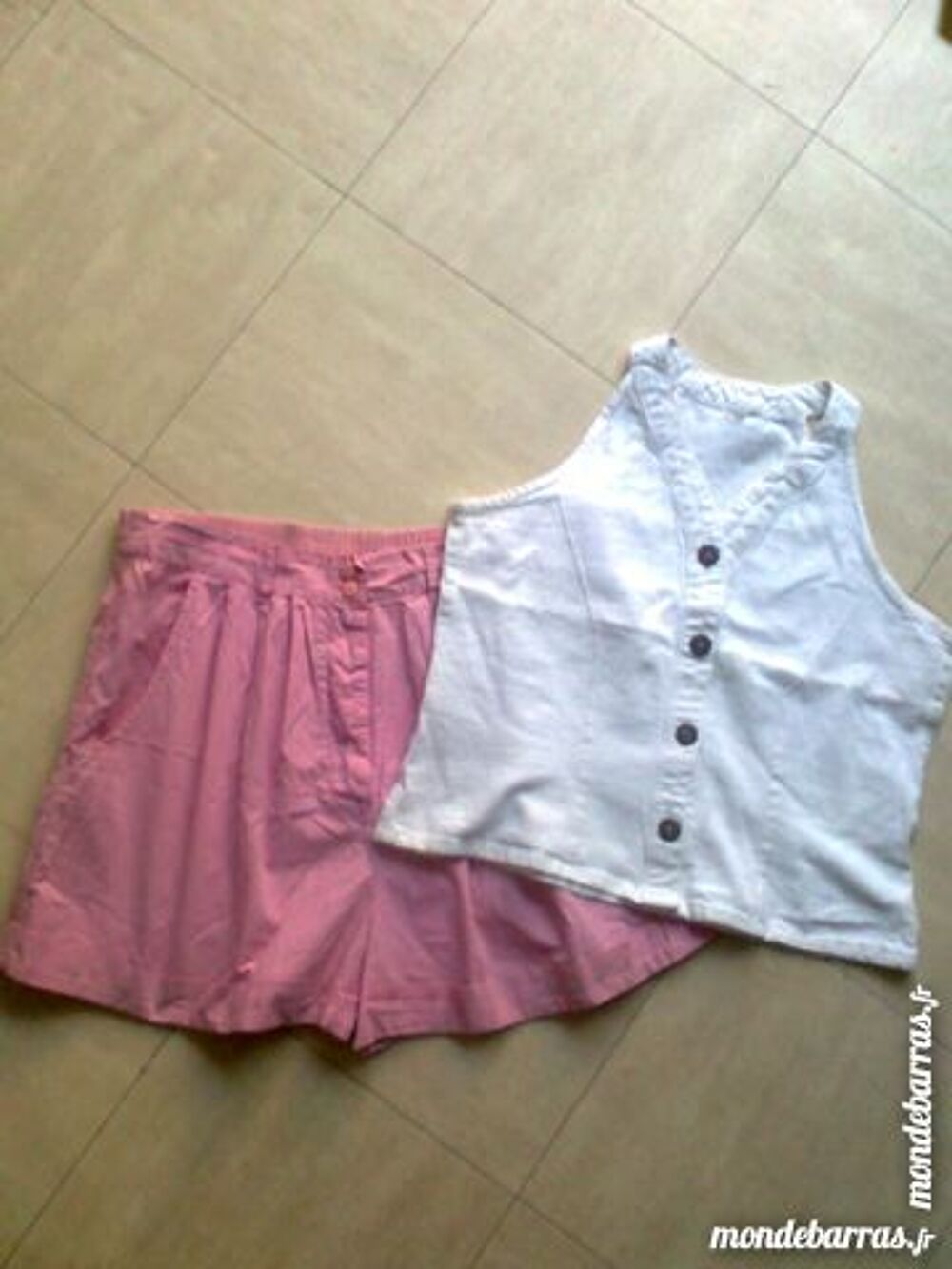 SHORT et gilet sans manches 46/48 - zoe Vêtements