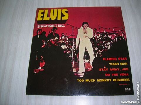 DOUBLE 33 TOURS ELVIS PRESLEY King of Rock'n roll 26 Nantes (44)