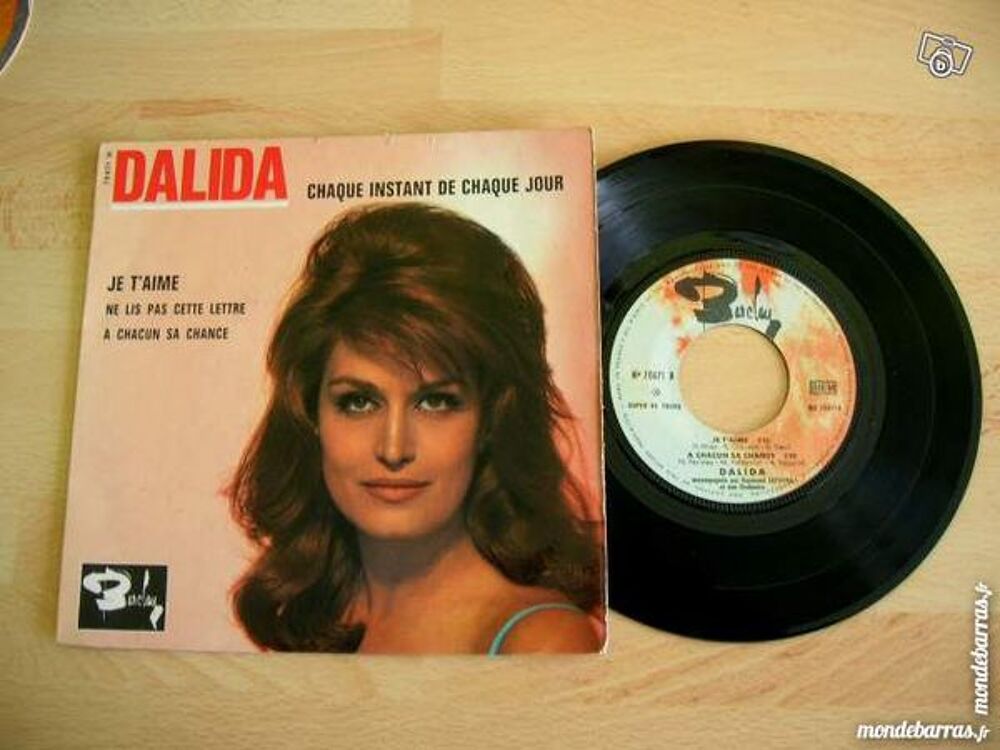 EP DALIDA Chaque instant de chaque jour CD et vinyles