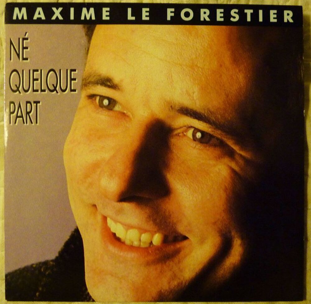 Vinyl Maxime LE FORESTIER CD et vinyles