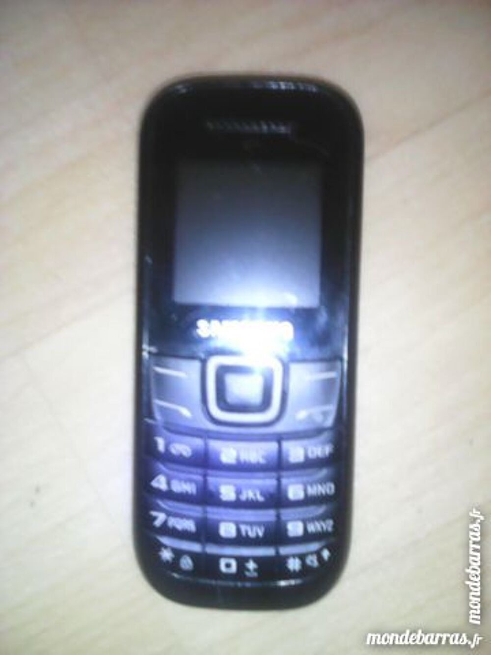 T&eacute;l&eacute;phone Mobile Samsung GT E1200 - Noir Téléphones et tablettes