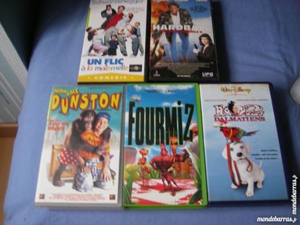 5 FILMS V H S DVD et blu-ray