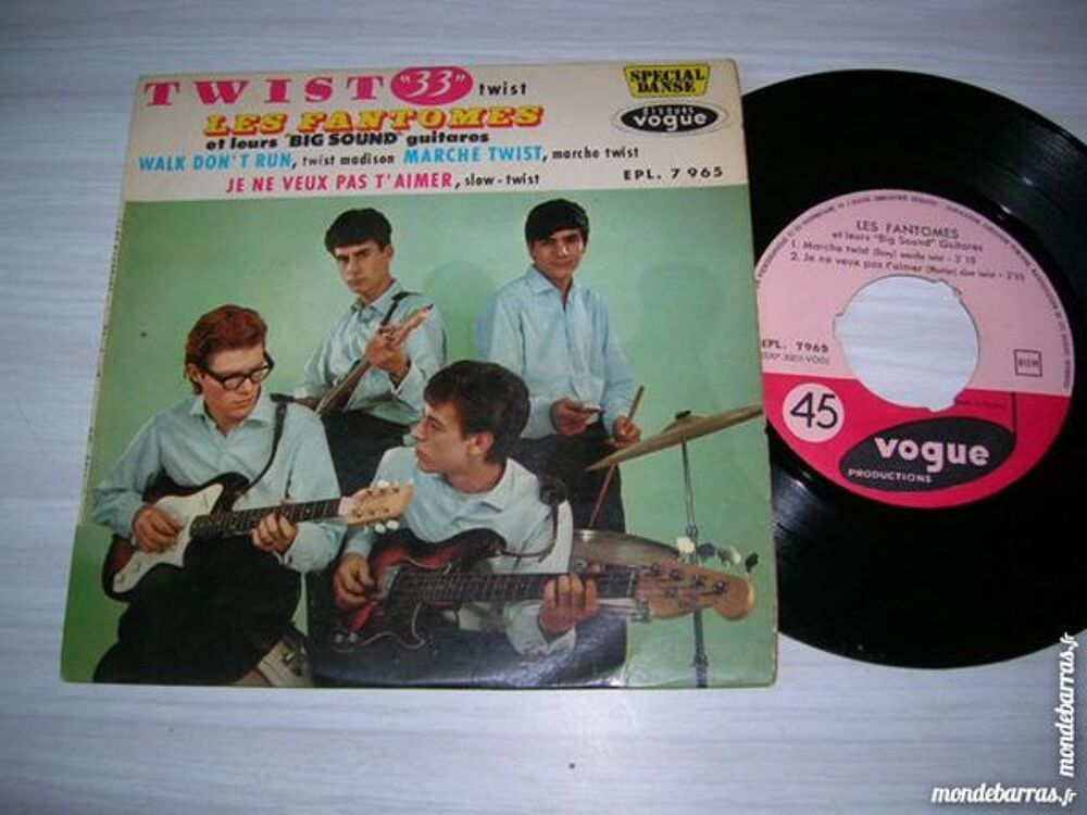 EP LES FANTOMES Marche twiste CD et vinyles