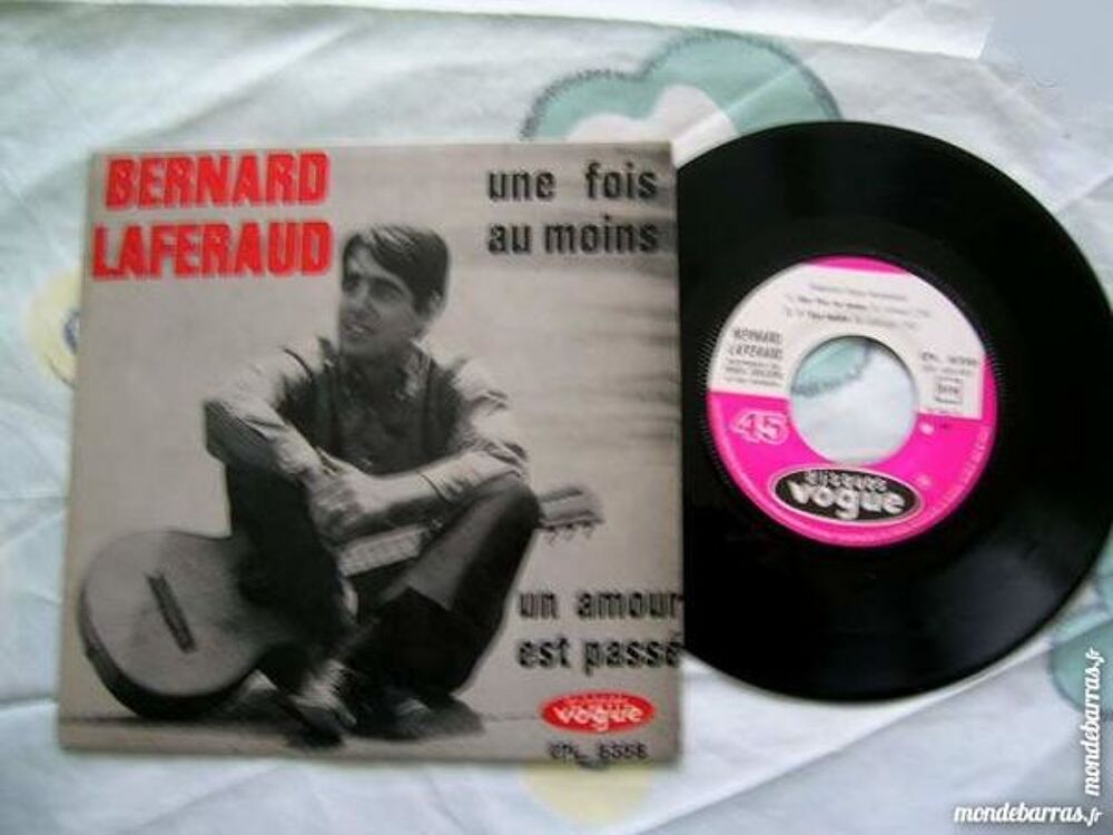 EP BERNARD LAFERAUD Une fois au moins CD et vinyles