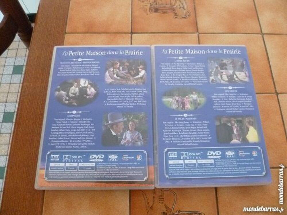 lot DVD petite maison ds prairie s&eacute;rie TV film cin DVD et blu-ray