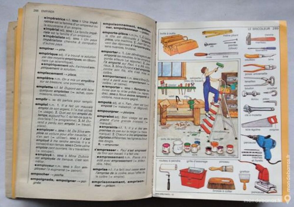 Dictionnaire Larousse maxi d&eacute;butants 1986 Livres et BD