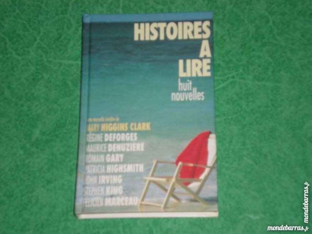 livre &laquo; Histoires a lire - huit nouvelles &raquo; Livres et BD