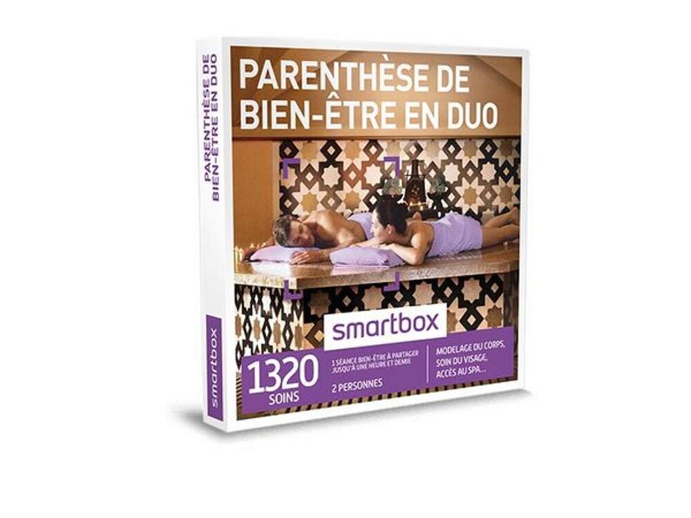  smartbox bien etre duo et v&eacute;lo d appart Consoles et jeux vidéos