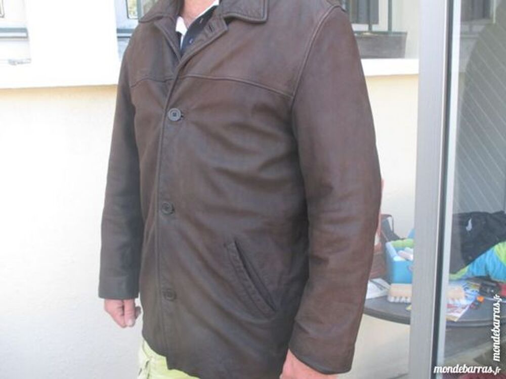 veste en cuir oakwood en vachette taille XL Vêtements