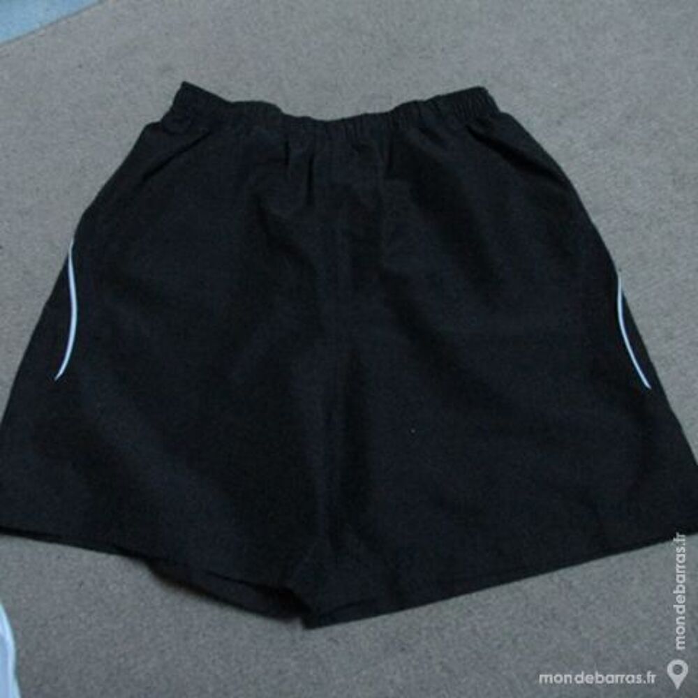 SHORT ENFANT DE SPORT &laquo;EQUAREA&raquo; NOIR Vtements enfants