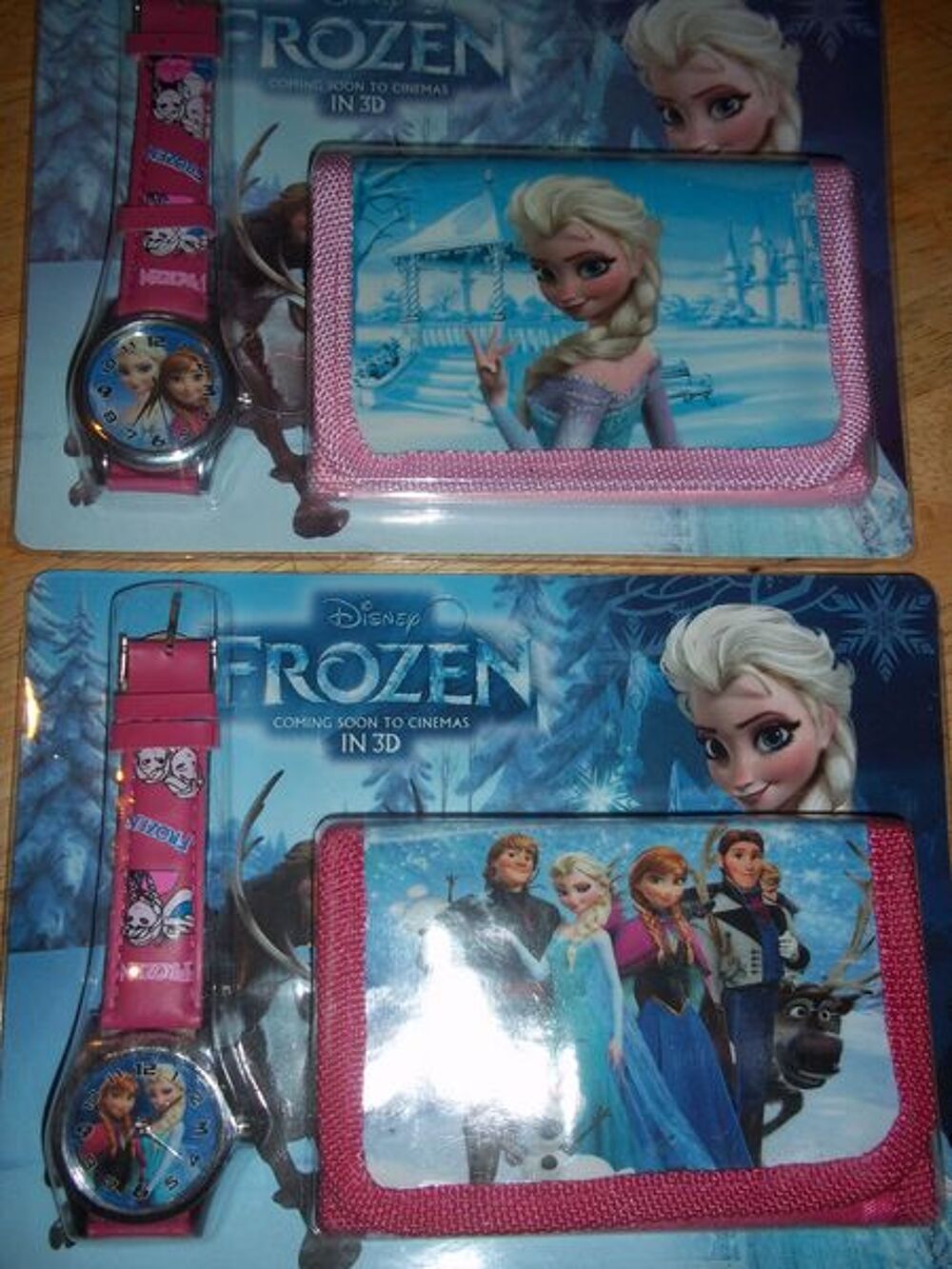 Pack reine des neiges Bijoux et montres