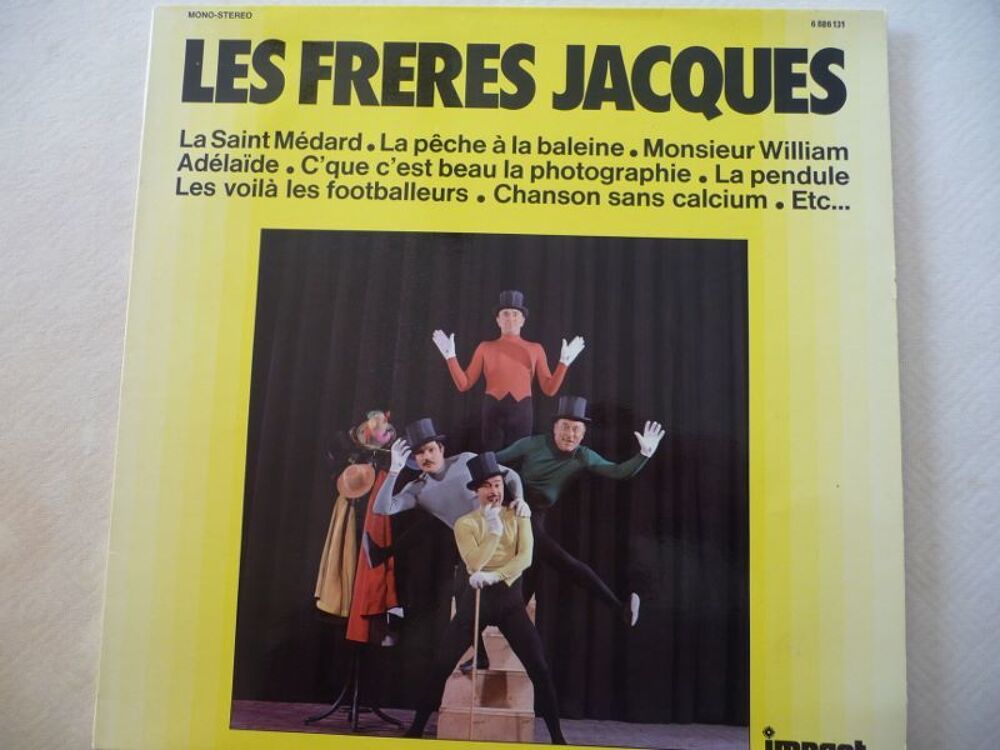 Vinyl Les FRERES JACQUES CD et vinyles