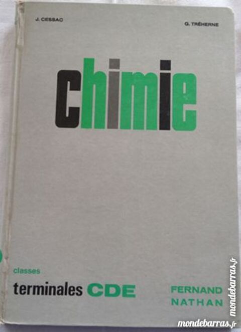 Chimie classes terminales CDE 1 Illkirch-Graffenstaden (67)