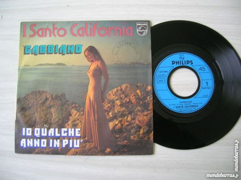 45 TOURS I SANTO CALIFORNIA Gabbiano CD et vinyles