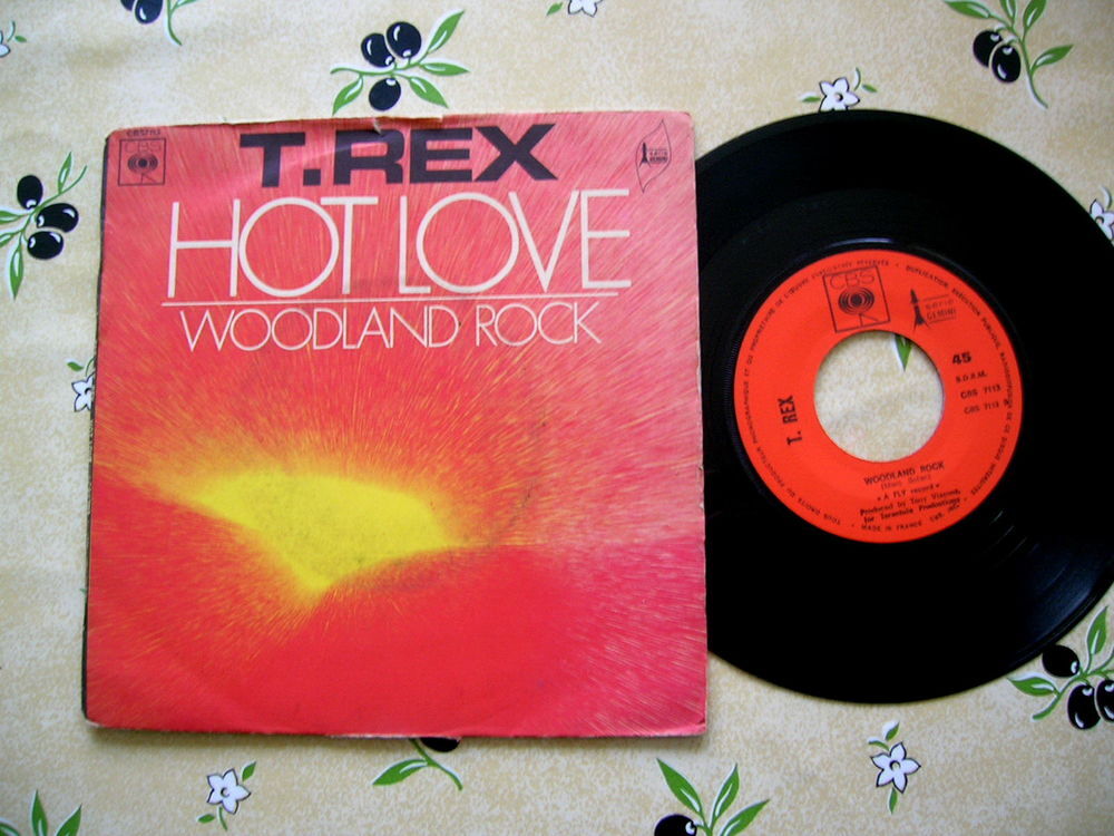 45 TOURS T.REX Hot love CD et vinyles