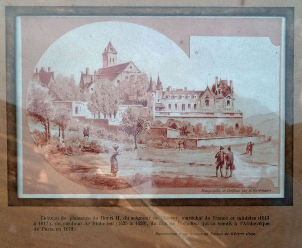 Distillerie HARTMANN &agrave; CHARENTON (94) : 4 lithos 